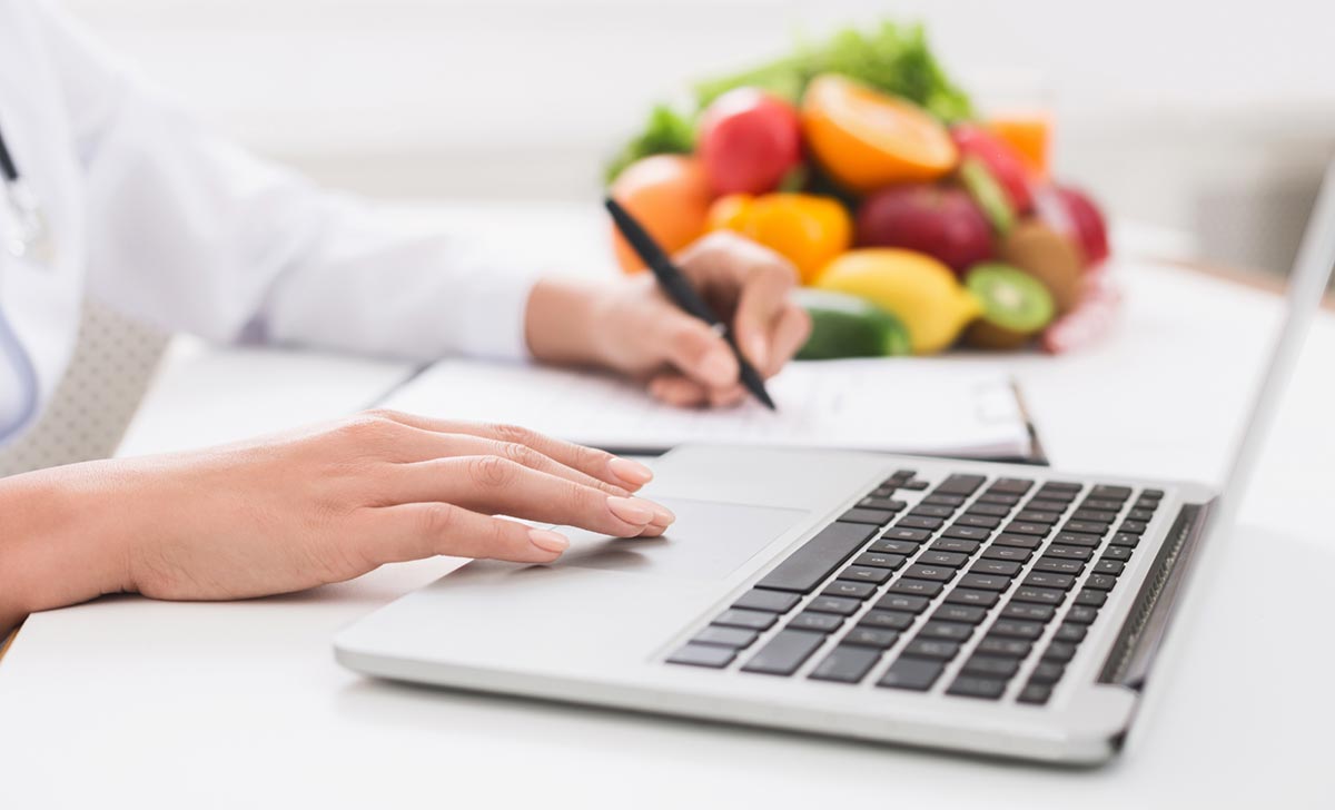 Consulta online de asesoramiento nutricional
