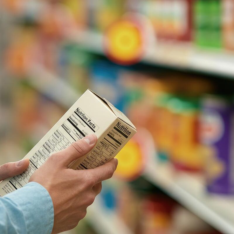 Etiquetado nutricional. Dietista Pamplona